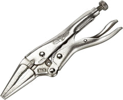 IRWIN VISE-GRIP Original Locking Pliers. Long Nose. 4-Inch (1602L3). 100mm