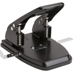 Business Source Heavy-Duty Hole Punch (65626). Black. Small (1-24)